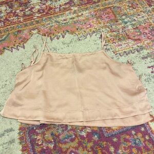 Pink Top with ties on the sides!